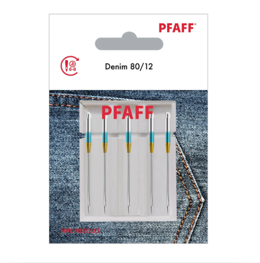 Pfaff Denim Needles - 80/12 - 5 pack