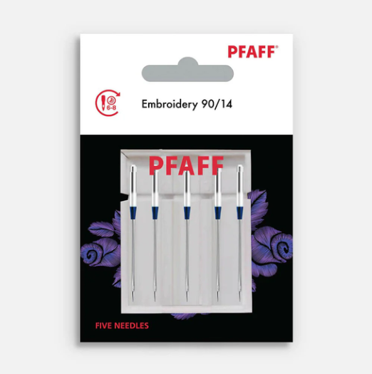 Pfaff Embroidery Needles - 90/14 - 5 pack