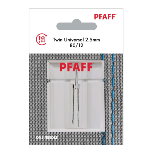 Pfaff Twin Universal Needle - 80/12