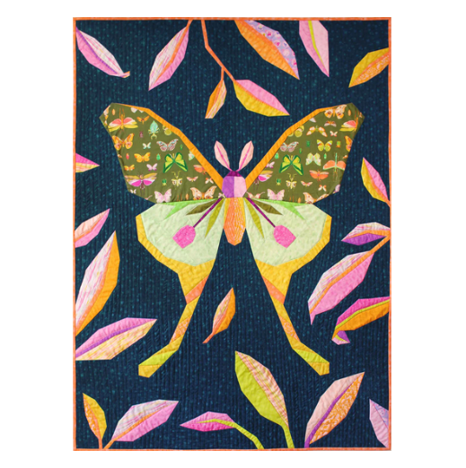 The Luna Moth Quilt Pattern