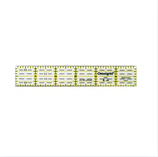 Omnigrid Ruler 1" x 6"