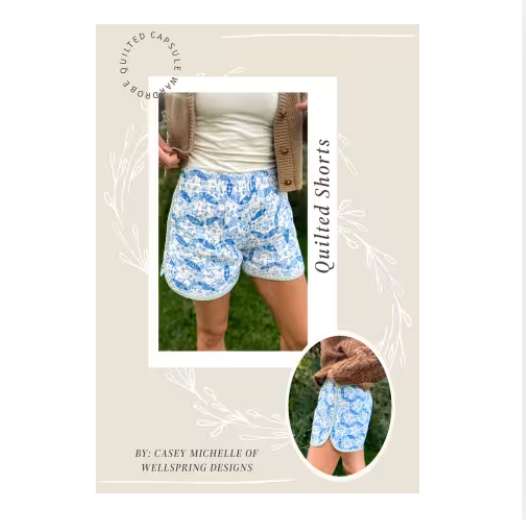 Quilted Shorts Pattern