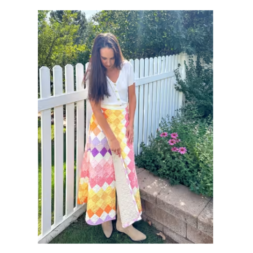 Quilted Wrap Skirt Pattern