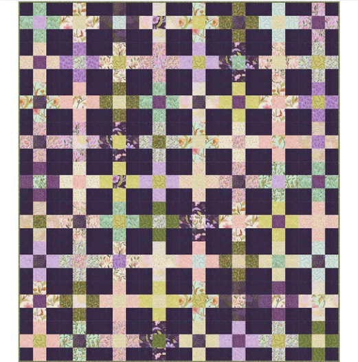 Floral Fondant 2 Quilt Kit