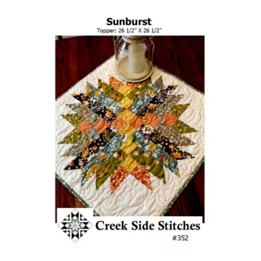 Sunburst Table Topper Pattern