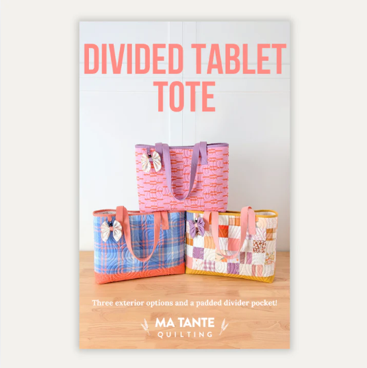 Divided Tablet Tote