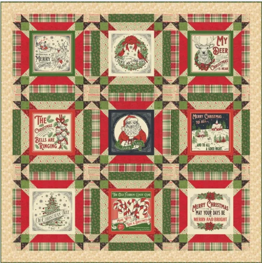 Peace and Joy Quilt Kit