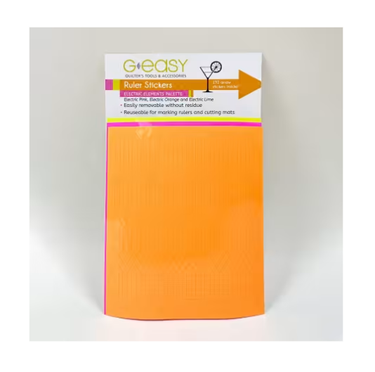 GEasy Ruler Stickers - Electric Elements Palette