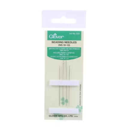 Clover Beading Needles Size 10/13