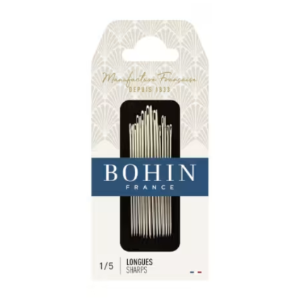 Bohin Ordinary Sewing Needles Assorted Sizes 1/5
