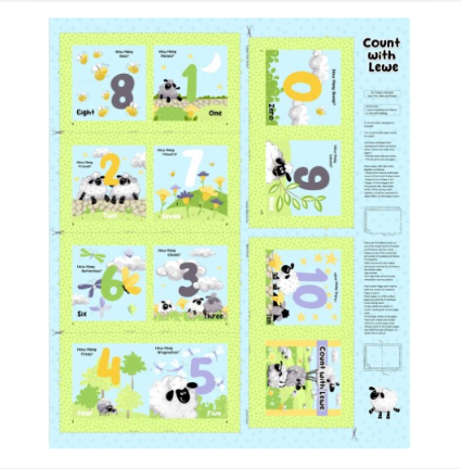 Lewe the Ewe Book Panel
