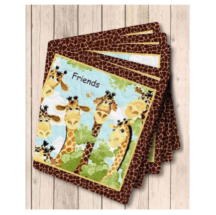 Zoe the Giraffe Book Panel