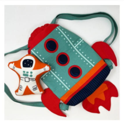 321 Blast Off Backpack Panel