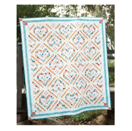 Sunday Hearts Quilt Kit