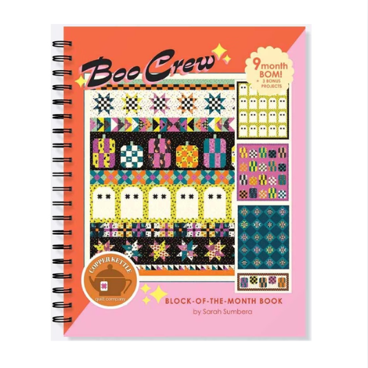 Boo Crew Block of the Month Pattern Book