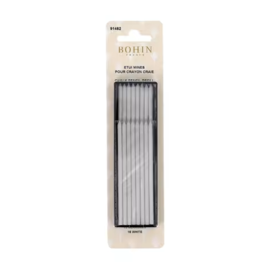 Bohin Chalk Pencil Refill 1.4mm - White