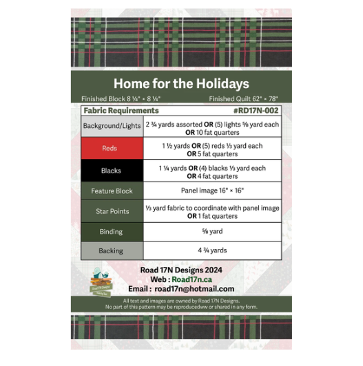 Home for the Holidays Quilt Pattern