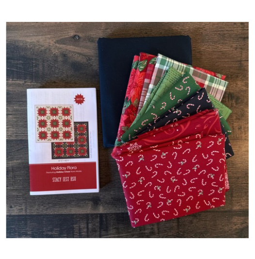 Holiday Flora Quilt Kit