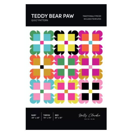 Teddy Bear Paw Quilt Pattern