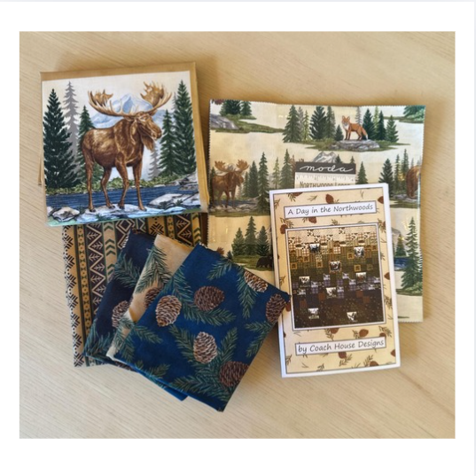 A Day in the Northwoods Quilt Kit