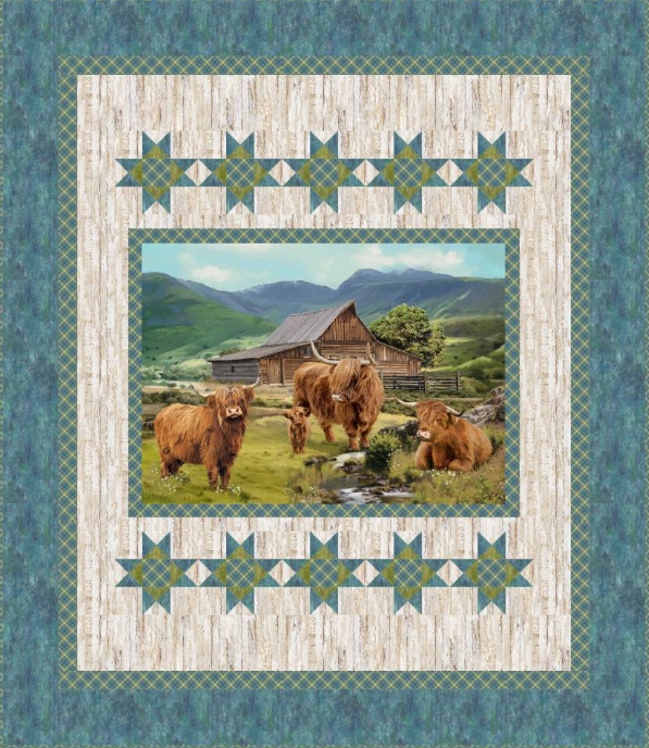 Highland Stars Quilt Kit