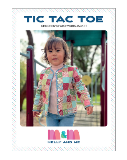 Tic Tac Toe Children's Patchwork Jacket Pattern