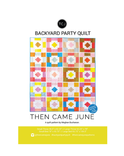 Backyard Party Quilt Pattern