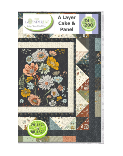 A Layer Cake and Panel Quilt Pattern by Lavender and Lime