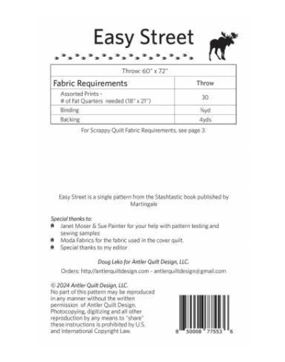 Easy Street Quilt Pattern by Antler Quilt Design