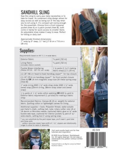 Sandhill Sling Pattern