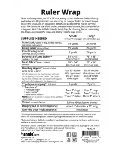 Ruler Wrap Pattern