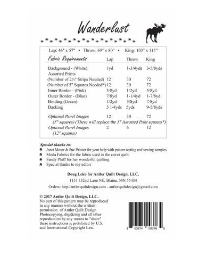 Wanderlust Quilt Pattern