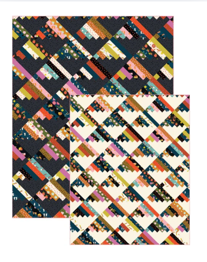 Scrap Mountains Quilt Pattern