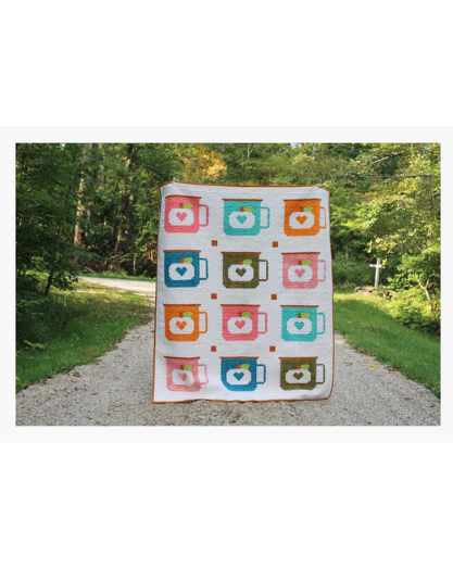 Pumpkin Campfire Mugs Quilt Pattern
