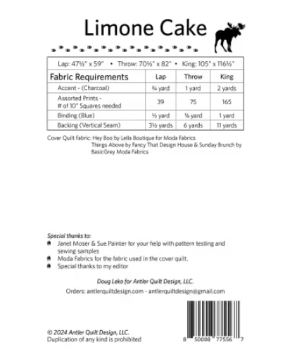 Limone Cake Pattern