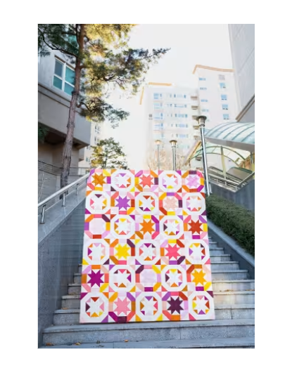 Stardrops Quilt Pattern by Modernly Morgan