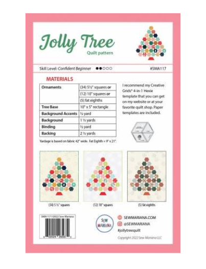 Jolly Tree Quilt Pattern
