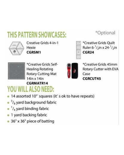 Hexie Fun Quilt Pattern