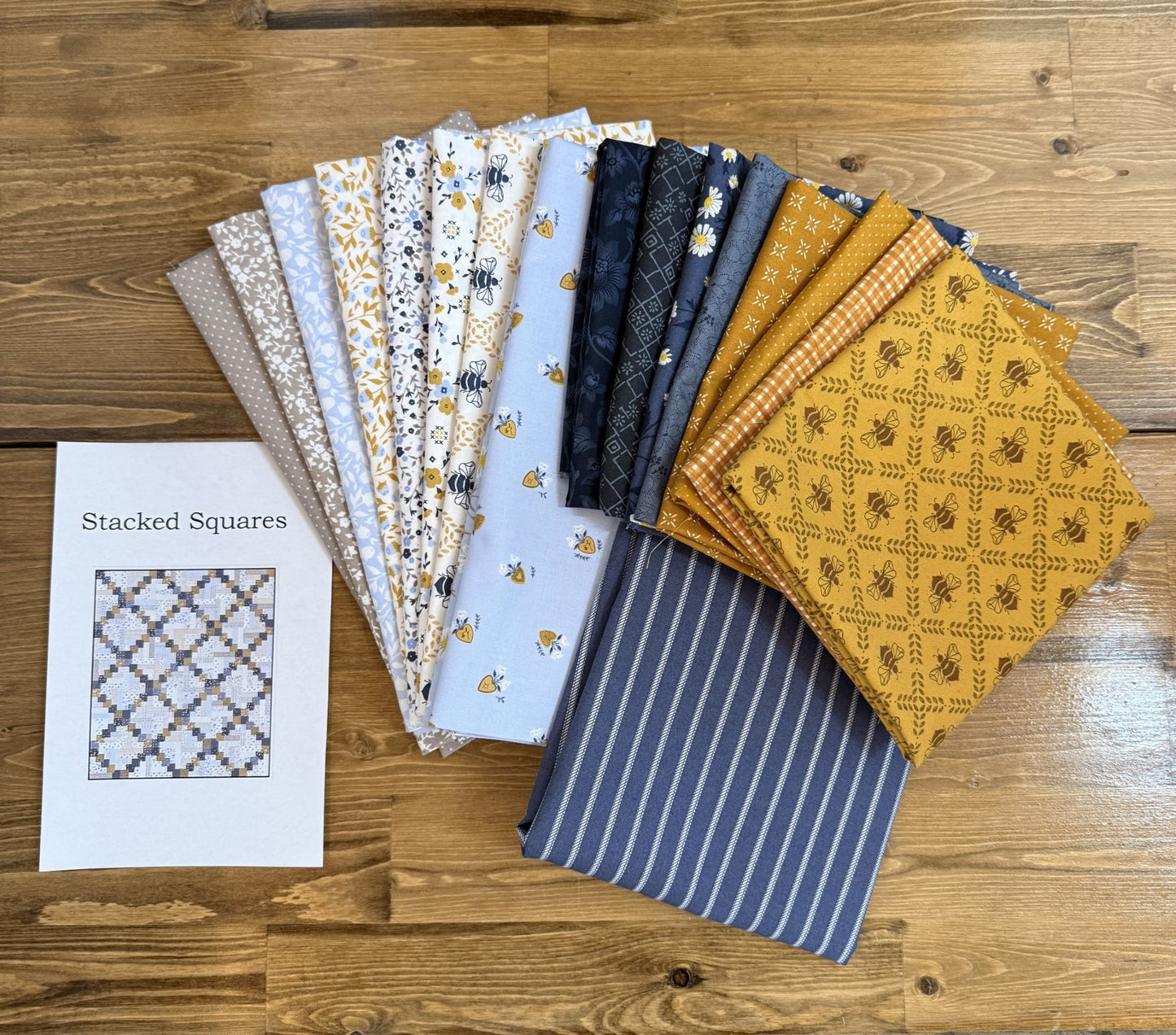 Stacked Squares Quilt Kit