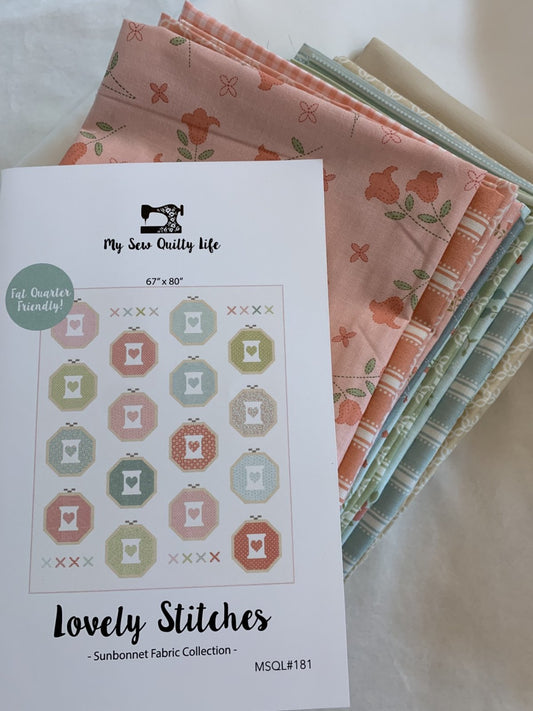 Lovely Stitches Quilt Kit