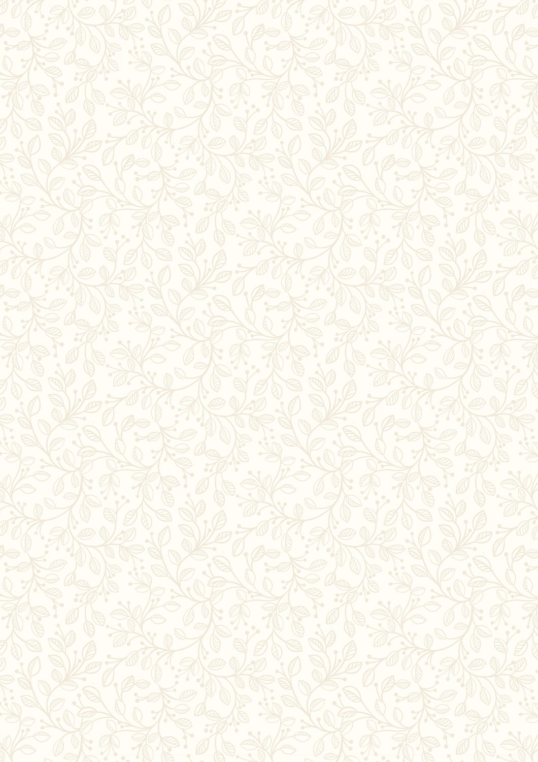Tiny Tonals - Forest Vines - Cream on Cream