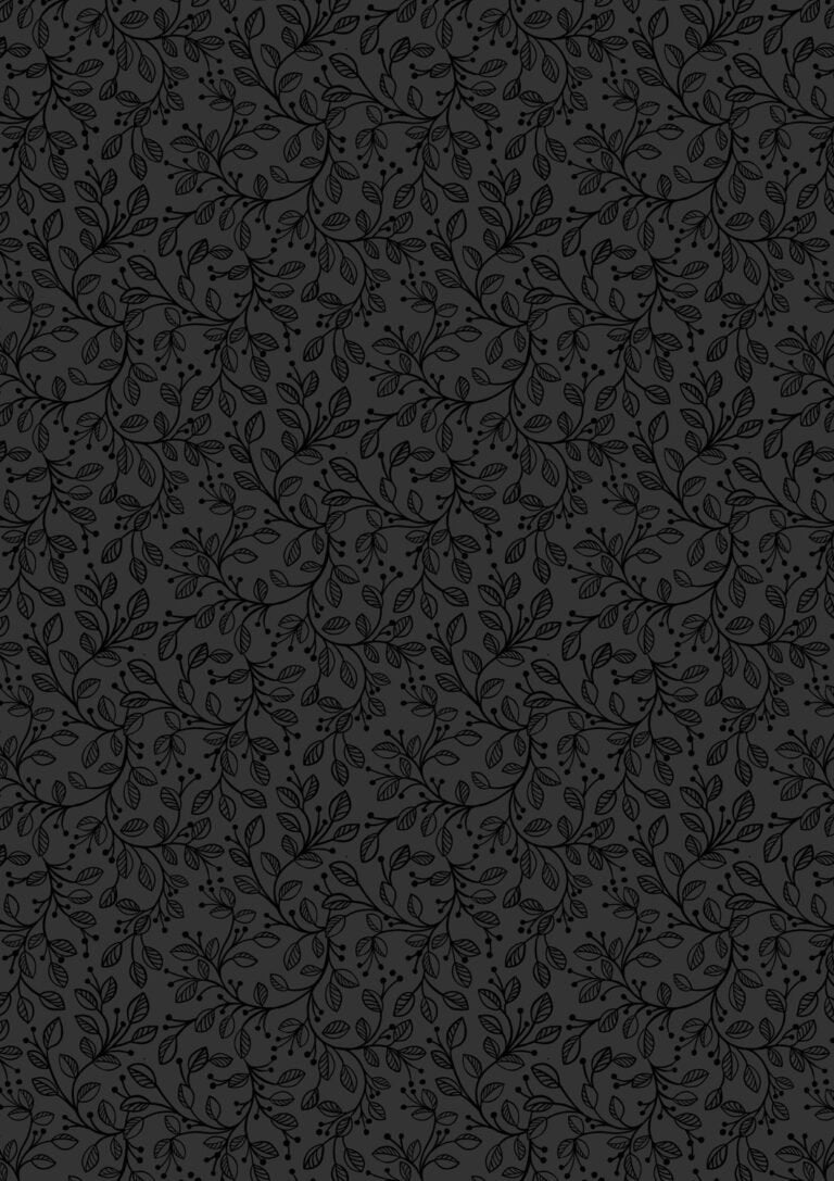 Tiny Tonals - Forest Vines - Black on Black
