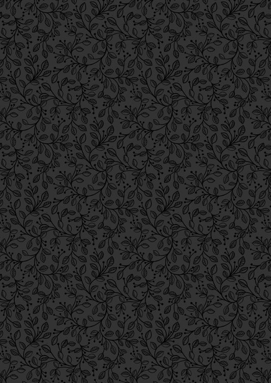 Tiny Tonals - Forest Vines - Black on Black