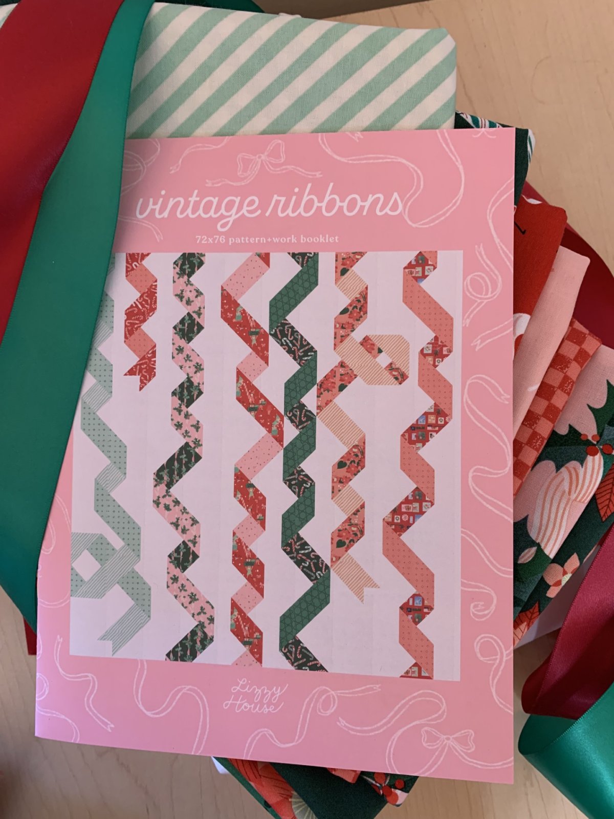 Vintage Ribbons Quilt Kit