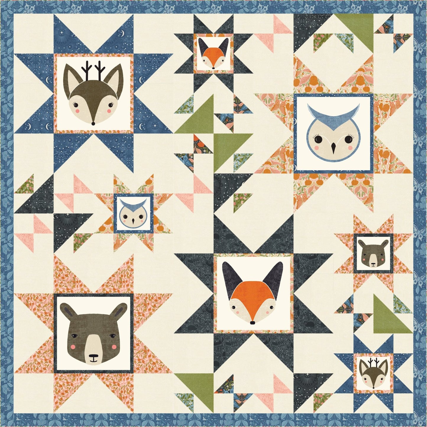 Woodland Friends Quilt Kit