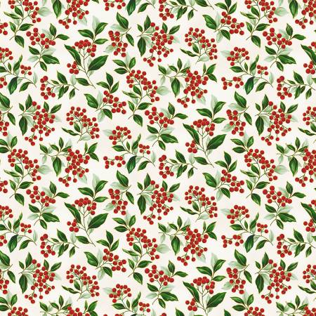 Blooming Holidays - 7791-20 - Natural/Gold