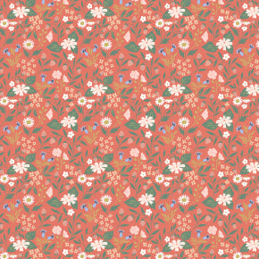 Fairy Berry Grove - Meadow Magic - Ruby Fabric