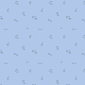 Fairy Berry Grove - Ditsy Darling - Cornflower Fabric
