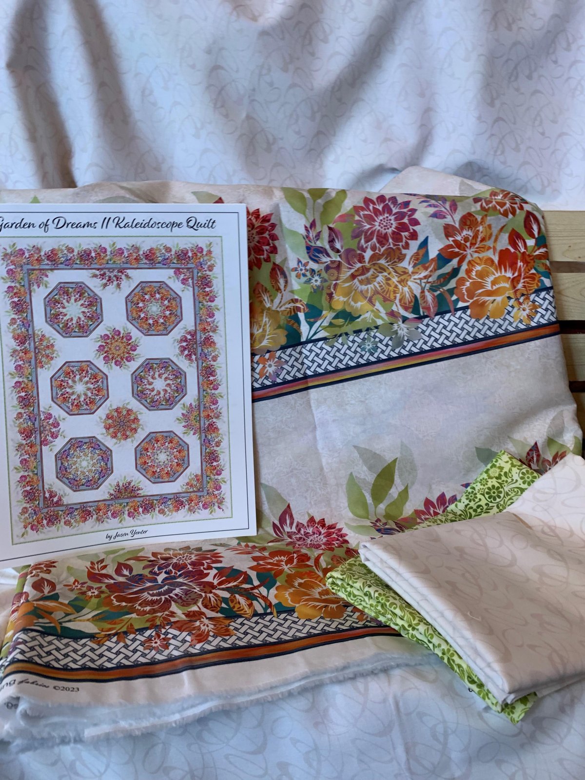 Garden of Dreams II Kaleidoscope Quilt Kit