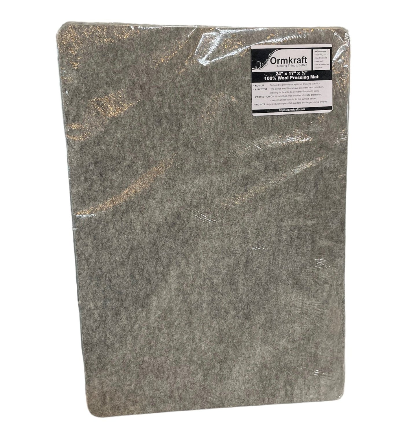 Ormkraft Wool Pressing Pad - 17" X 24"